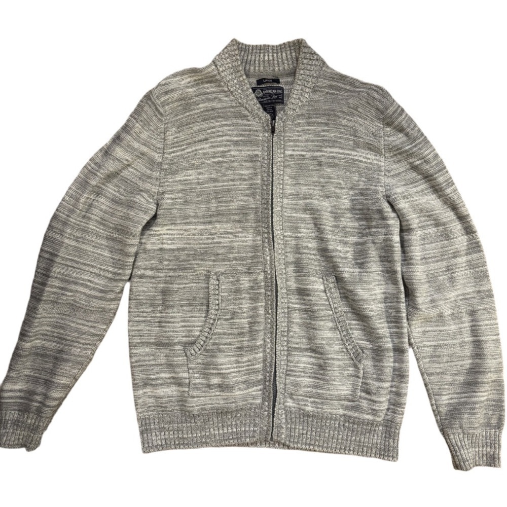 American Rag Cardigan Men’s Sz Large Cotton Grandpa Core Cabin